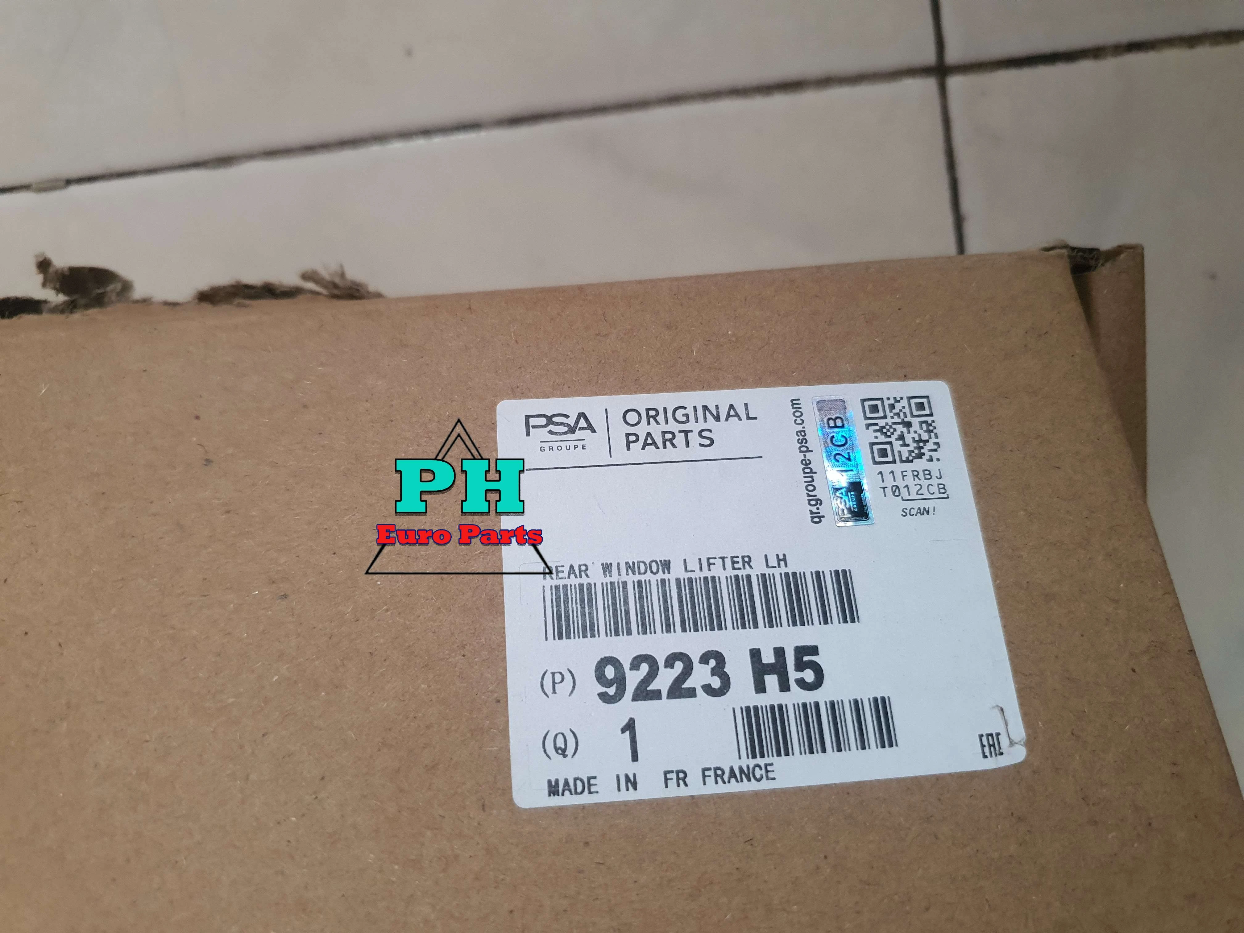 COMPA NÂNG KÍNH SAU TRÁI PEUGEOT 508  9223H5  9223 H5