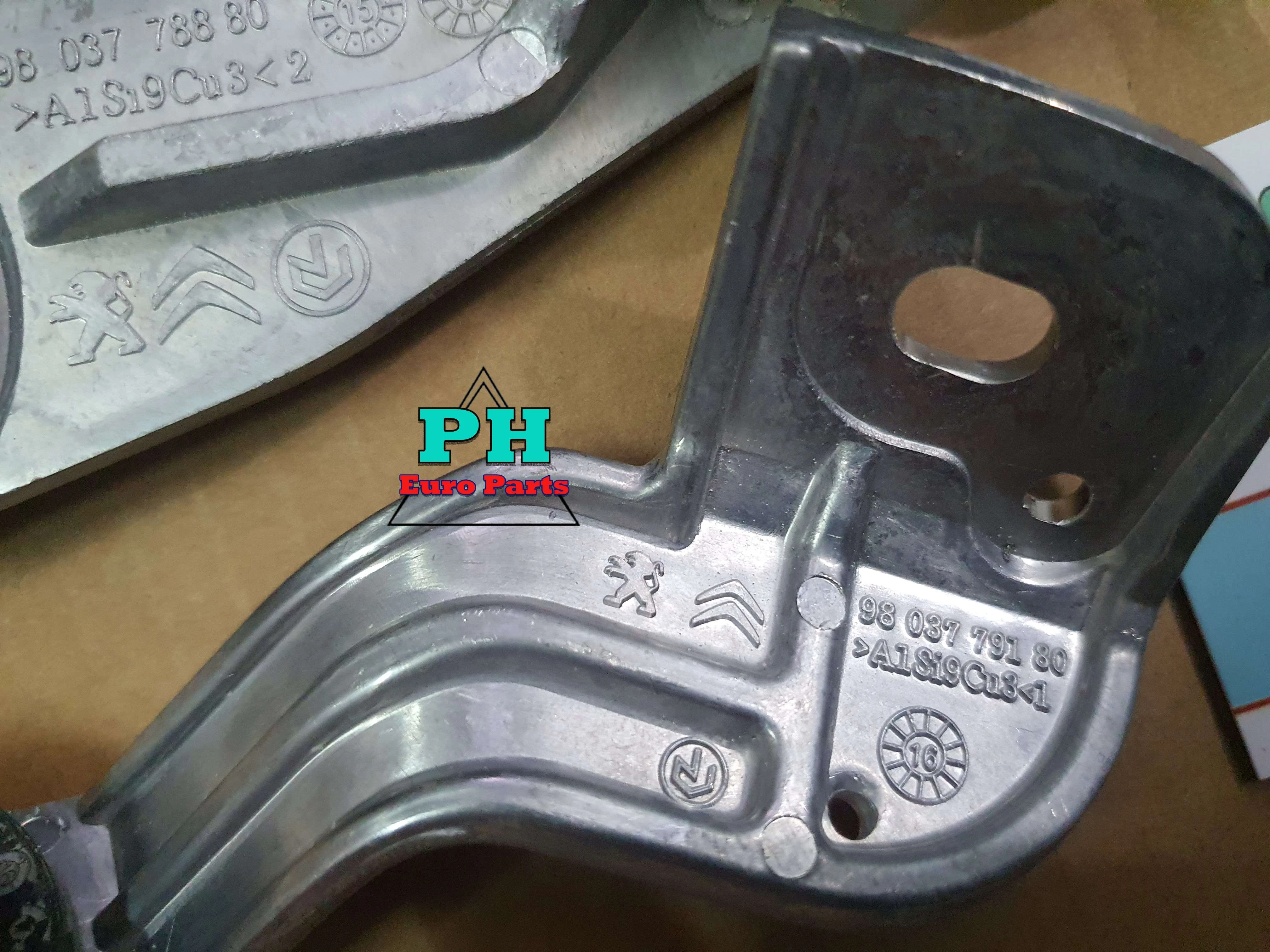 CHÂN BẮT KÉT LÀM MÁT TURBO 3008/5008 9803779180 9803778980 9803778880 98 037 791 80 98 037 789 80 98 037 788 80
