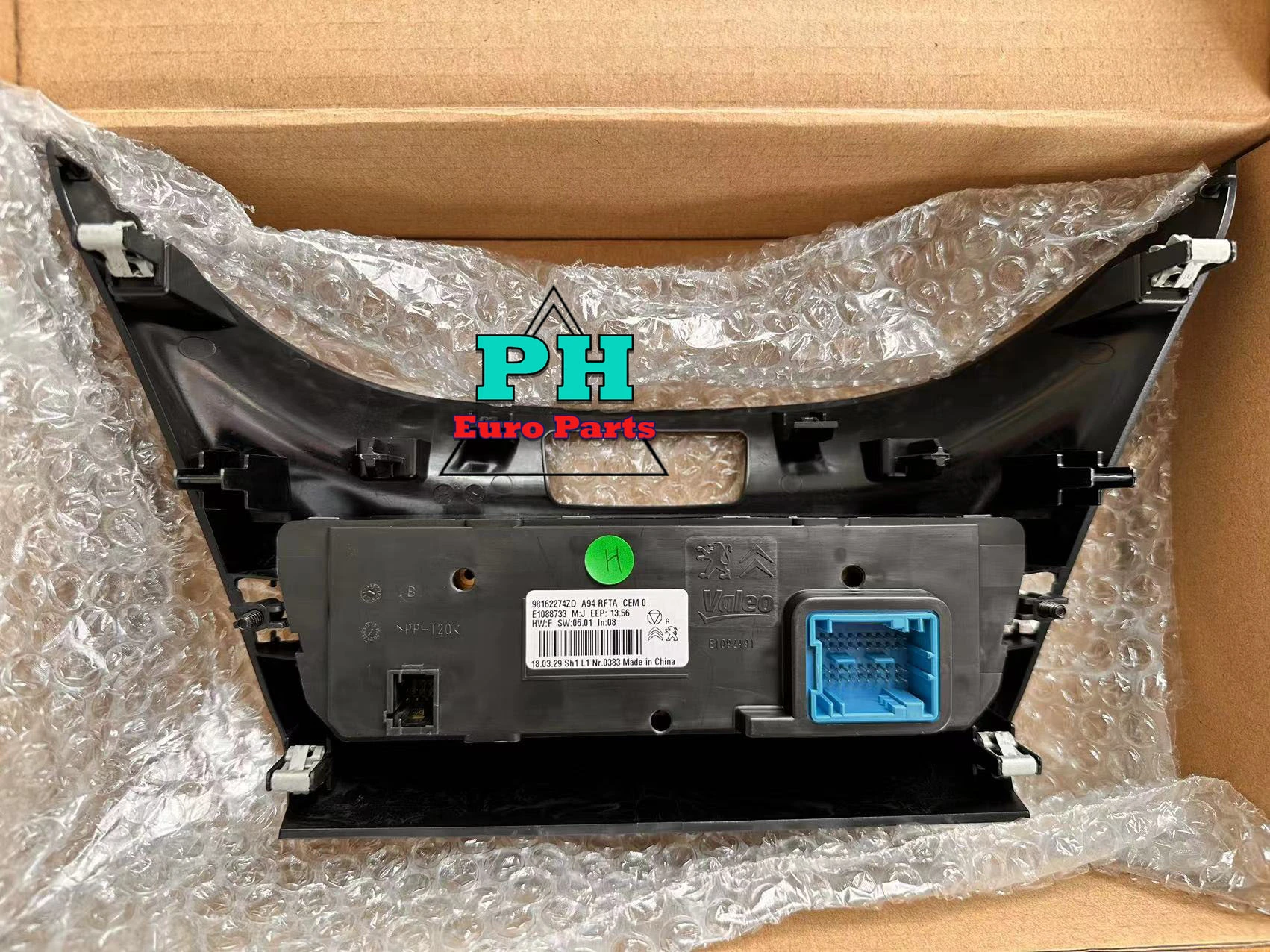 BẢNG ĐIỀU KHIỂN ĐIỀU HÒA PEUGEOT 208